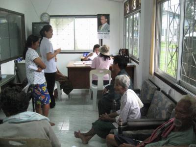 การตรวจประเมินความพิการของ อบต.ฉลอง